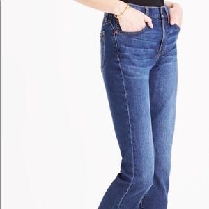 Cruiser bright blue high waist madewell jeans